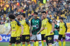 عکس از بازی سپاهان و خیبر در بازی جام حذفی