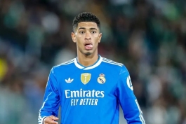 جود بلینگام هافبک انگلیسی در زمین - رئال مادرید