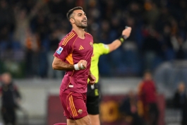 مهمت زکی چلیک مدافع ترکیه‌ای در زمین - آاس رم