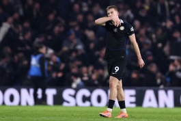 لیام دلپ، مهجم انگلیسی و شماره 9 چلسی در بازی با لیدز یونایتد