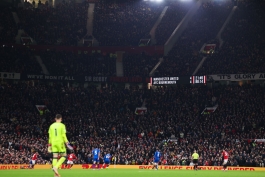 صحنه ای از بازی منچستریونایتد - بورنموث 