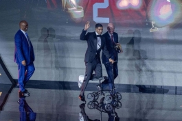 اشرف حکیمی در مراسم بهترین بازیکن سال آفریقا