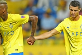 اندرسون تالیسکا و کریستیانو رونالدو در پیراهن النصر عربستان 