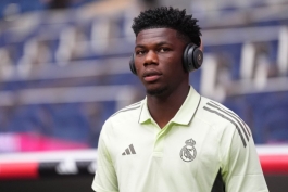 اورلین شوامنی در بازی رئال مادرید