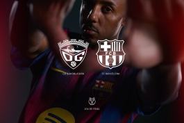 بازی بارسلونا و گوادالاراخا در جام حذفی اسپانیا