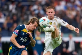 خونریزی بازیکن اسپانیول با برخورد به استوک فرانکو ماستانتونو 