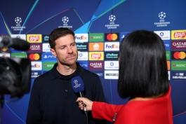 نشست خبری ژابی آلونسو پس از بازی رئال مادرید و غیرت در لیگ قهرمانان اروپا 