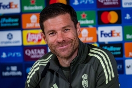 ژابی آلونسو در کنفرانس خبری پیش از بازی رئال مادرید و یوونتوس 