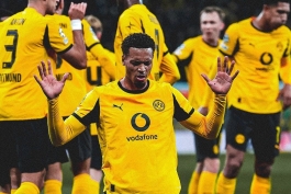 خوشحالی فلیکس انمچا در بازی دورتموند و کپنهاگن