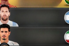 10 گلزن برتر تاریخ بازی های مقدماتی جام جهانی - لیونل مسی - علی دایی