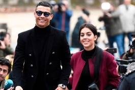 کریستیانو رونالدو و جورجینا رودریگز در ایتالیا