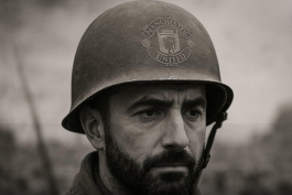 روبن آموریم در زمان حضور در جنگ جهانی دوم با ارتش منچستریونایتد