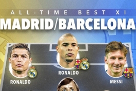 ترکیب منتخب تاریخ فوتبال در قرن ۲۱ به انتخاب کروس - رونالدو - مسی