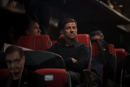 ژابی آلونسو در اتوبوس رئال مادرید