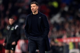 ژابی آلونسو در بازی رئال مادرید و ژیرونا در لالیگا