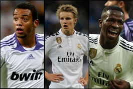 جوان ترین بازیکنان تاریخ باشگاه رئال مادرید - مارسلو - مارتین اودگارد - وینیسیوس جونیور 