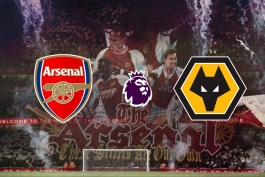 لوگوی آرسنال و وولورهمپتون