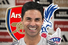 میکل آرتتا، سرمربی اسپانیایی آرسنال در کنفرانس مطبوعاتی 