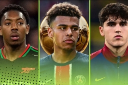 دزیره دوئه، وینگر پاری سن ژرمن - پائو کوبارسی، مدافع بارسلونا - مایلر لوئیس اسکلی، مدافع آرسنال 