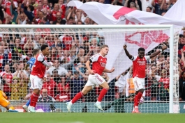 گلزنی ویکتور یوکرس برابر لیدز یونایتد 