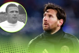 لیونل مسی، کاپیتان آرژانتین - فرانتس پوشکاش، مهاجم مجارستانی