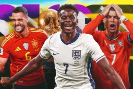 بوکایو ساکا، وینگر انگلیس - کریستیانو رونالدو، کاپیتان پرتغال - میکل مرینو، هافبک اسپانیا