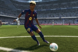 شبیه‌سازی لامین یامال در بازی EA FC 26 