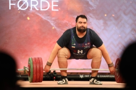 علی داودی- رقابت‌های جهانی وزنه برداری-نروژ