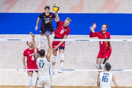 تیم ملی والیبال بلژیک-تیم ملی والیبال ایتالیا-والیبال قهرمانی جهان