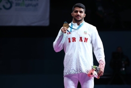 غلامرضا فرخی-کشتی فرنگی-بازی‌های همبستگی اسلامی 