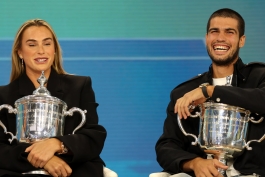  کارلوس آلکاراس و آرینا سابالنکا-رقابت‌های یو اس اوپن