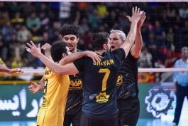 تیم والیبال سپاهان_علیرضا بهبودی_سهند الله وردیان