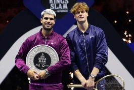 یانیک سینر-کارلوس آلکاراس-تنیس عربستان-six kings slam 2025