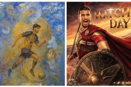 علی علیپور مهاجم پرسپولیس تهران - آریا یوسفی مدافع سپاهان اصفهان - لیگ برتر ایران