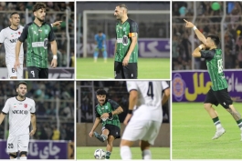 احمد زنده روح هافبک مس رفسنجان و بازیکن سابق گل گهر و ماشین سازی تبریز - صادق آلبوصبیح هافبک خیبر - مهدی گودرزی گزینه استقلال و پرسپولیس و بازیکن خیبر - اسماعیل بابایی هافبک سابق استقلال خوزستان و حال حاضر خیبر - مهرداد قنبری کاپیتان خیبر خرم آباد - لیگ برتر ایران