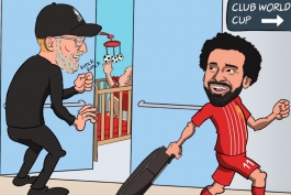 لیورپول-انگلستان-لیگ برتر-Liverpool-Premier League-کاریکاتور