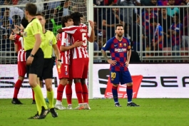 بارسلونا-اتلتیکو مادرید-سوپرکاپ اسپانیا-جده-Atletico Madrid-Barcelona-آرژانتین
