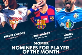 Player of the Month-Spain-بهترین بازیکن ماه-اسپانیا