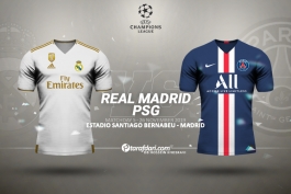 رئال مادرید-پاری سن ژرمن-لیگ قهرمانان اروپا-Real Madrid-PSG-Champions League