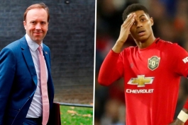 منچستریونایتد / انگلیس / لیگ برتر / وزیر بهداشت انگلیس / England / Premier league / Manchester United