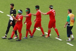 تیم ملی فوتبال 5 نفره-پارالمپیک-ایران-man national football team-paraolympic-iran