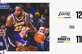 بسکتبال-دنور ناگتس-لس آنجلس لیکرز-NBA Basketball
