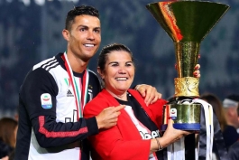 یوونتوس-مهاجم یوونتوس-اسکودتو-مادر کریستیانو رونالدو-پرتغال-Juventus