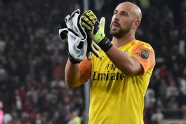 میلان/دروازه بان اسپانیایی/ایتالیا/milan/italia/Spanish goalkeeoer