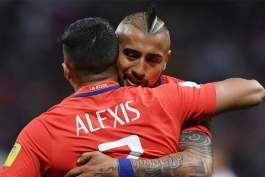 تیم ملی شیلی/مهاجم اینتر/هافبک بارسلونا/Chile/Barcelona Midfielder/Inter Striker
