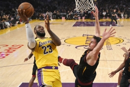 اخبار بسکتبال NBA - نتایج مسابقات NBA - هایلایت بازی های NBA - کنفرانس غرب NBA - لس آنجلس لیکرز - لبران جیمز