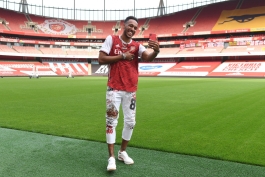 مصاحبه اوبامیانگ پس از تمدید قرارداد با آرسنال