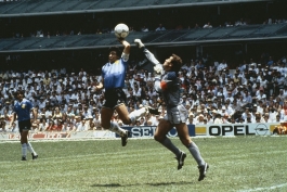 آرژانتین / انگلیس / جام جهانی 1986 / گل دست خدا