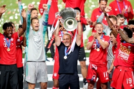 بایرن مونیخ - Bayern Munich - لیگ قهرمانان اروپا - UCL - فینال لیگ قهرمانان اروپا - بازی مقابل پاری سن ژرمن - جشن قهرمانی
