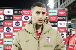 ماریو هرموسو مدافع اتلتیکو مادرید